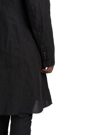 Masnada | SS26 - Crunchy Linen Double Breasted Trenchcoat, M3600