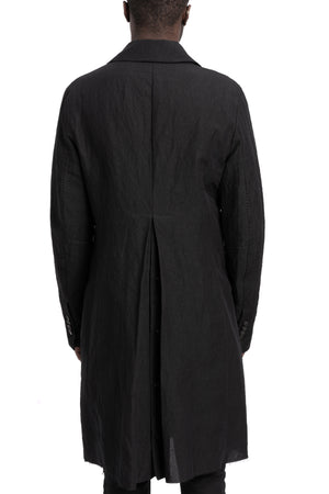 Masnada | SS26 - Crunchy Linen Double Breasted Trenchcoat, M3600