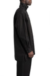 Y's by Yohji Yamamoto | SS26 - Multi Button Shirt, Black MA-B10