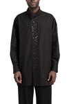 Y's by Yohji Yamamoto | SS26 - Multi Button Shirt, Black MA-B10