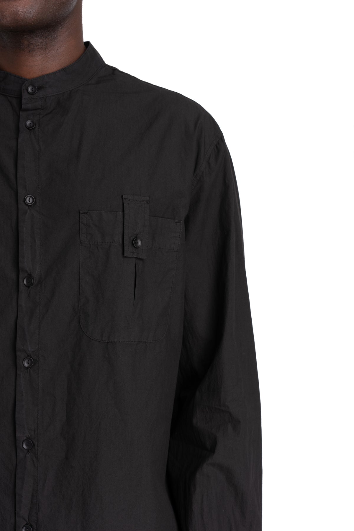 Andrea Ya'aqov | SS26 - Mock neck shirt, 26MWAG23