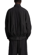 Andrea Ya'aqov | SS26 - Cotton sweat bomber, Black 26MPAK04