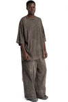 Andrea Ya'aqov | SS26 - Oversized t-shirt, Smoked brown 26MOPW18T