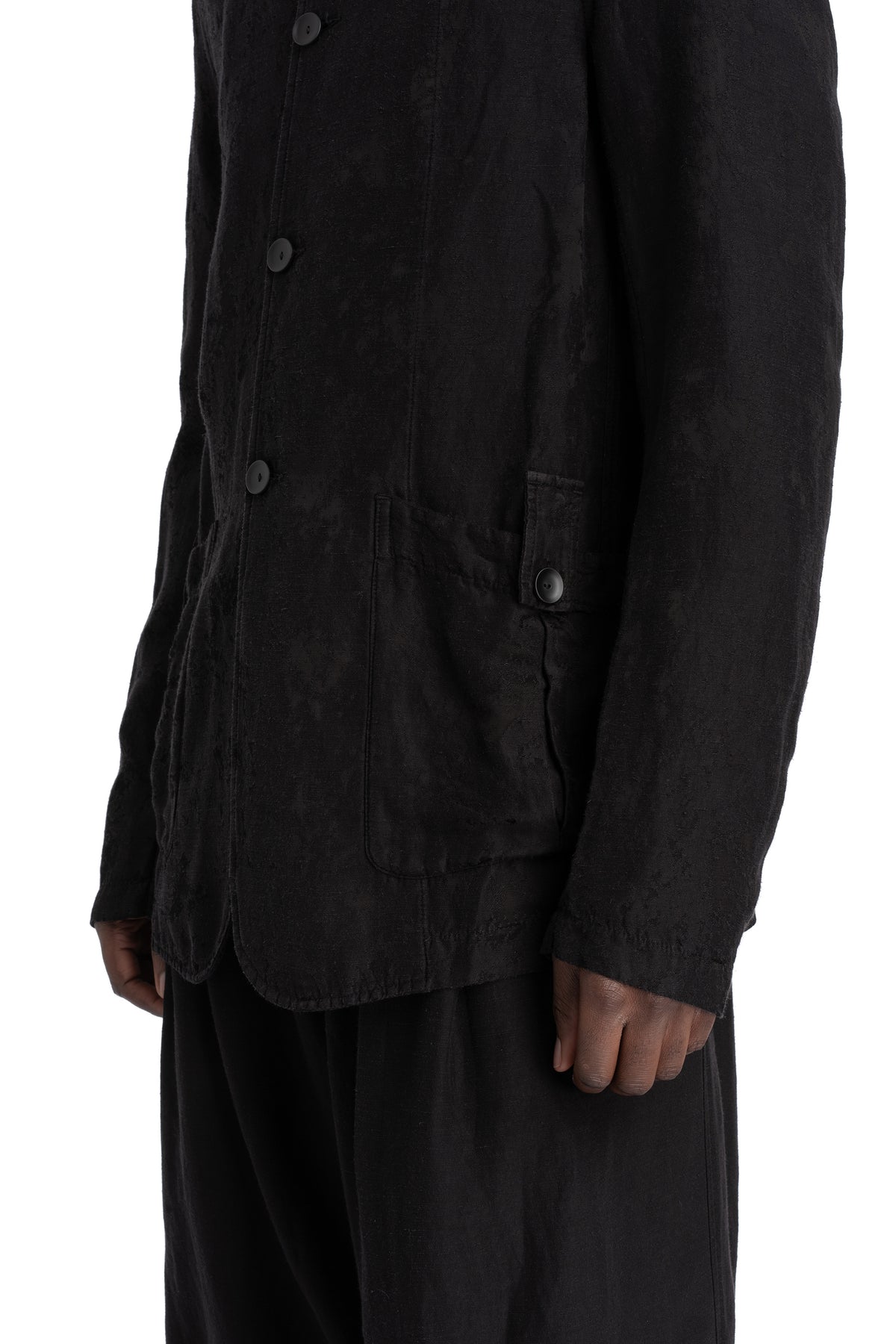 Andrea Ya'aqov | SS26 - Buttoned up jacquard jacke 26MSFT37J