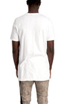 Rick Owens DRKSHDW | SS26 - Level tee, White RN / Rick Piss print DU01F4250 RNEP6P 1109