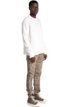 Rick Owens DRKSHDW | SS26 Temple - Crewneck sweatshirt, RNP / White DU01F4279 RNP 11
