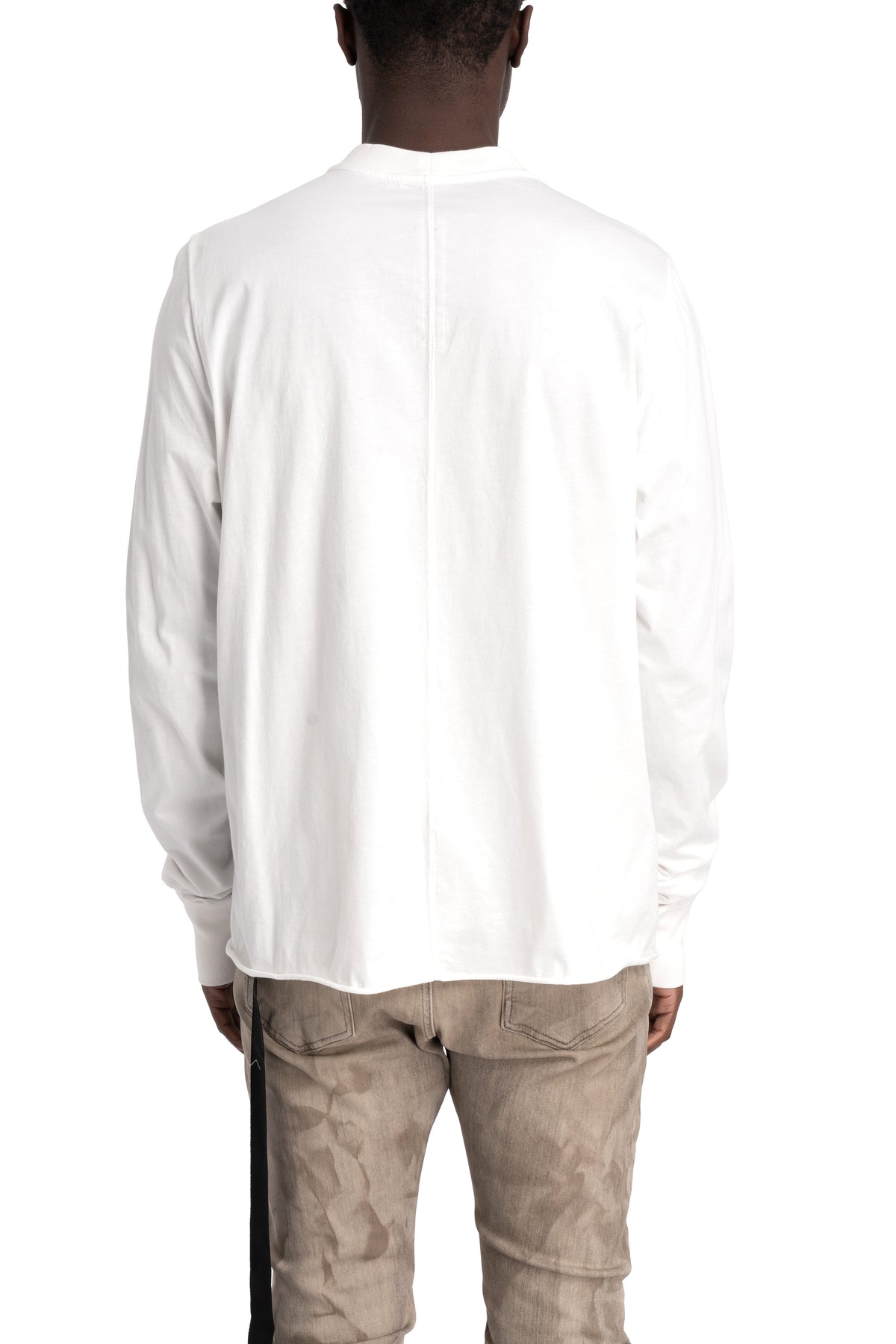 Rick Owens DRKSHDW | SS26 Temple - Crewneck sweatshirt, RNP / White DU01F4279 RNP 11