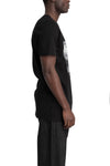 Rick Owens DRKSHDW | SS26 "Temple" Level tee, Black RN / Urinal print DU01F4250 RNEP4P