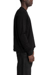 Rick Owens DRKSHDW | SS26 Temple - Crewneck sweatshirt, RNP / Black DU01F4279 RNP 09
