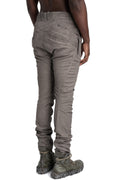 Masnada | SS26 - Stretch Slim Curved Legs Pants, Nimbus Grey M3653