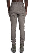 Masnada | SS26 - Stretch Slim Curved Legs Pants, Nimbus Grey M3653