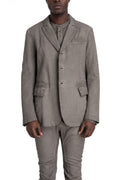 Masnada | SS26 - Single Back Vent Jacket, Nimbus Grey M3650