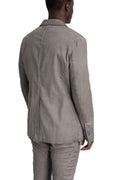 Masnada | SS26 - Single Back Vent Jacket, Nimbus Grey M3650