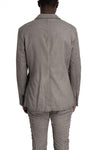 Masnada | SS26 - Single Back Vent Jacket, Nimbus Grey M3650
