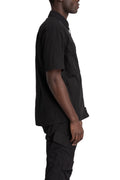 JG1 | SS26 - Hybrid utility short sleeve shirt, Black 14