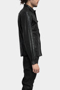 Vegan leather shirt