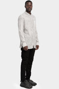 Lightweight over-dyed marble shirt