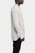 Lightweight over-dyed marble shirt