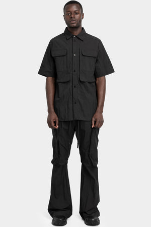 GALL Laboratories | SS25 - Stacked texture cargo short sleeve shirt 33
