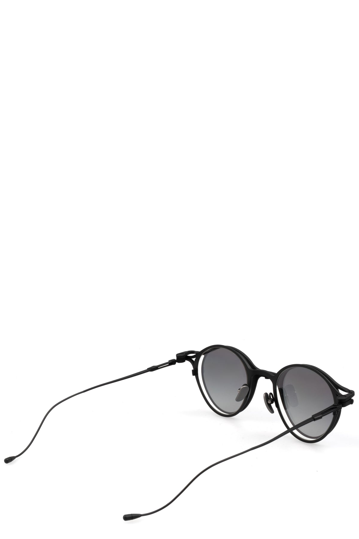 Rigards | RG1038TI Clip sunglasses - Black titanium / gray gradient