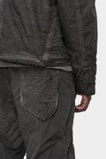 Standing collar zip up jacket