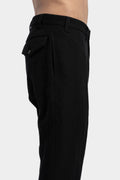 Tailored wool blend pants