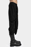 Julius_7 | AW24 - Rayon jacquard pleated skirt