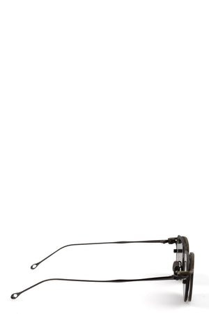 Rigards x The Viridi-Anne| RG2004TVA Clip sunglasses - Antique bronze / olive / dark grey lens