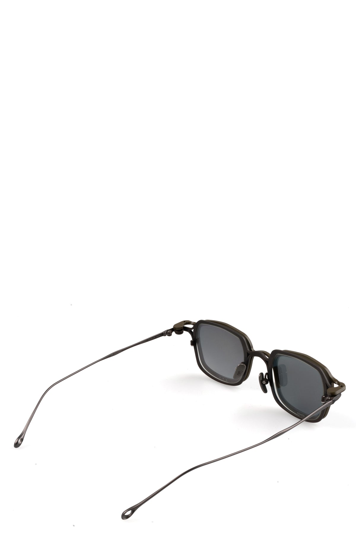 Rigards x The Viridi-Anne| RG2004TVA Clip sunglasses - Antique bronze / olive / dark grey lens