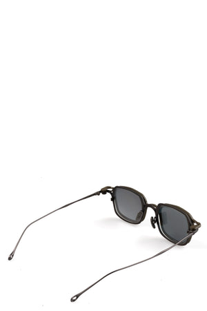 Rigards x The Viridi-Anne| RG2004TVA Clip sunglasses - Antique bronze / olive / dark grey lens