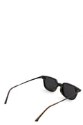RG1065 - Horn sunglasses, black/white / dark grey lens