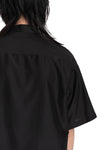 Joe Chia | SS26 - Arc mandarin collar short sleeve shirt, SH2605B