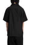 Joe Chia | SS26 - Arc mandarin collar short sleeve shirt, SH2605B