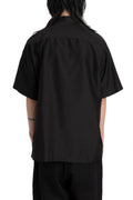 Joe Chia | SS26 - Arc mandarin collar short sleeve shirt, SH2605B