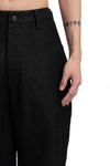 JOE CHIA | SS26 - Pleated curved pants PA2616