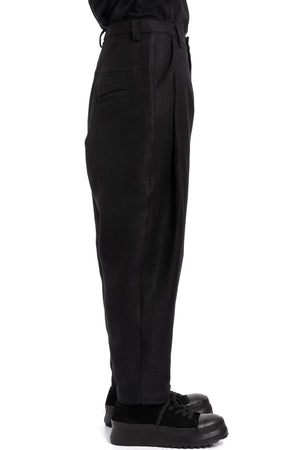JOE CHIA | SS26 - Pleated curved pants PA2616