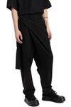 JOE CHIA | SS26 - Front wrap cotton blend pants PA2614