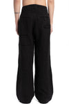 Professor.E | SS26 - Patched Loose Fit Linen Pants, 26SS-PE-TRL-01