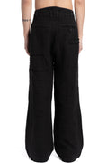 Professor.E | SS26 - Patched Loose Fit Linen Pants, 26SS-PE-TRL-01