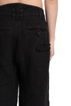 Professor.E | SS26 - Patched Loose Fit Linen Pants, 26SS-PE-TRL-01