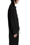 Professor.E | SS26 - Crinkled linen poplin shirt, 26SS-PE-LSH-03