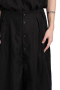 Professor.E | SS26 - Button Draft Pants, 26SS-PE-TRL-03