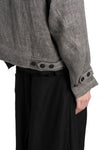 Professor.E | SS26 - Mesh Linen Bomber Jacket, 26SS-PE-JKT-11