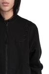 Embroidered Cotton Zip Jacket