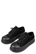 JOE CHIA | Low top calf leather laced sneakers, FT2601