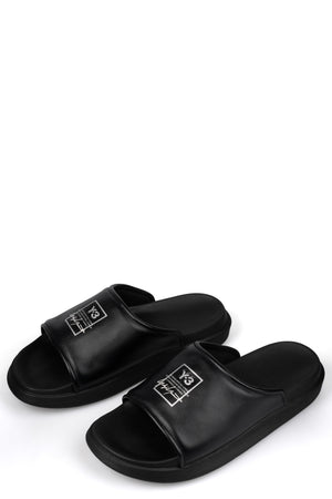 Y-3 | SS26 - Leather Slides KI4033
