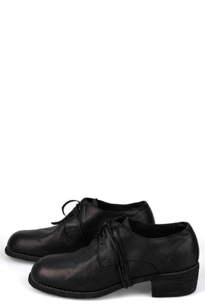 GUIDI | 792X - Laced derbies / Black stitching