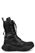 GALL | SS26 - High top laced vegan leather boots, 35B