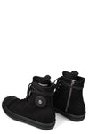 Ramones denim sneakers, DU01F4800 DOES5  All black