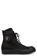 Ramones denim sneakers, DU01F4800 DOES5  All black